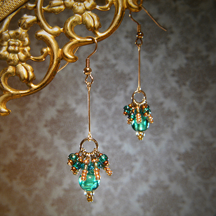 [Snowflakes+in+Teal+-+earrings+1.jpg]