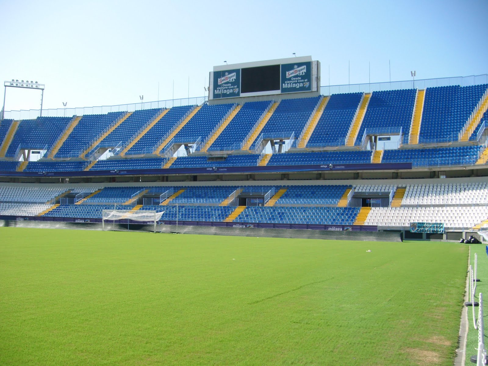 Tour of Estadio La Rosaleda (Málaga CF) Couples The Football Stadium