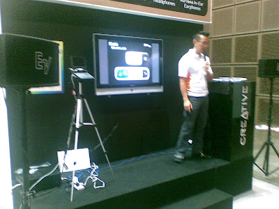 Creative Booth Setup @ IT Show 2008