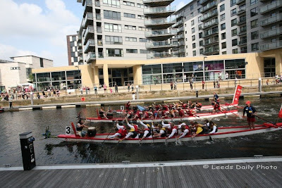 Dragon Boat Races Clarence Dock Leeds