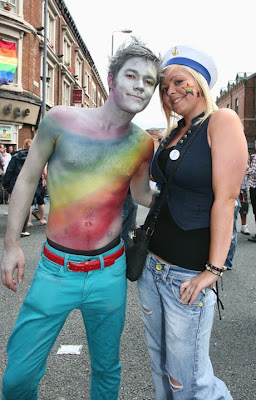 Picture of young people at Leeds Pride, Yorkshire 2010 Leeds Pride Young People