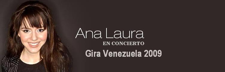 Concierto Ana Laura en Venezuela 2009