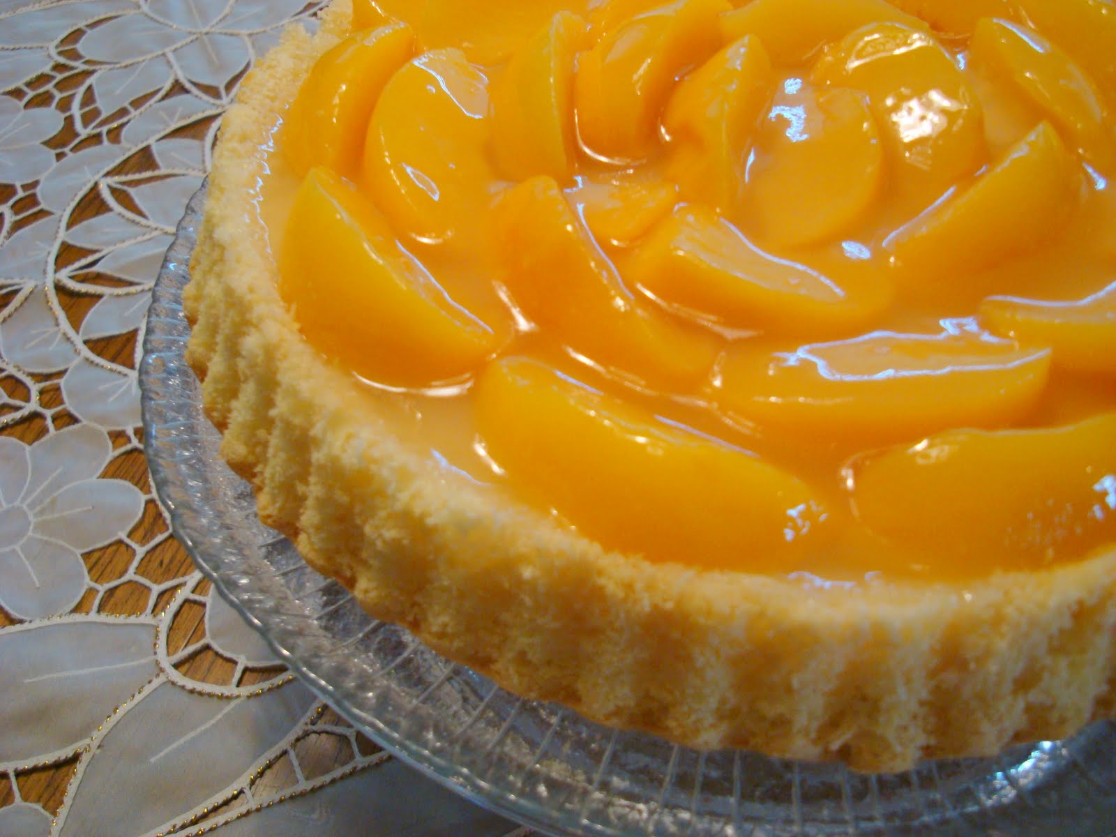 Mennonite Girls Can Cook Bodentorte (Fruit Flan)