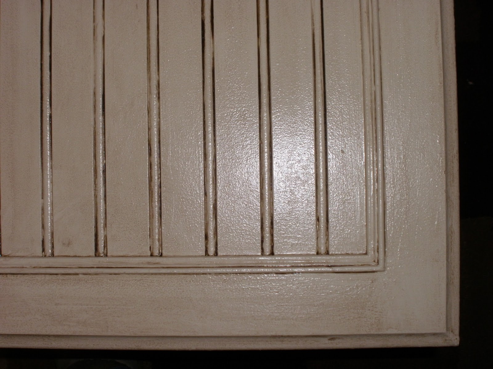 Replacement kitchen cabinet doors and drawer fronts The cabidoors after the glaze was applied: