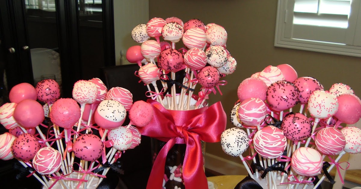 Ryan and Whitney Jackson Cake Pops
