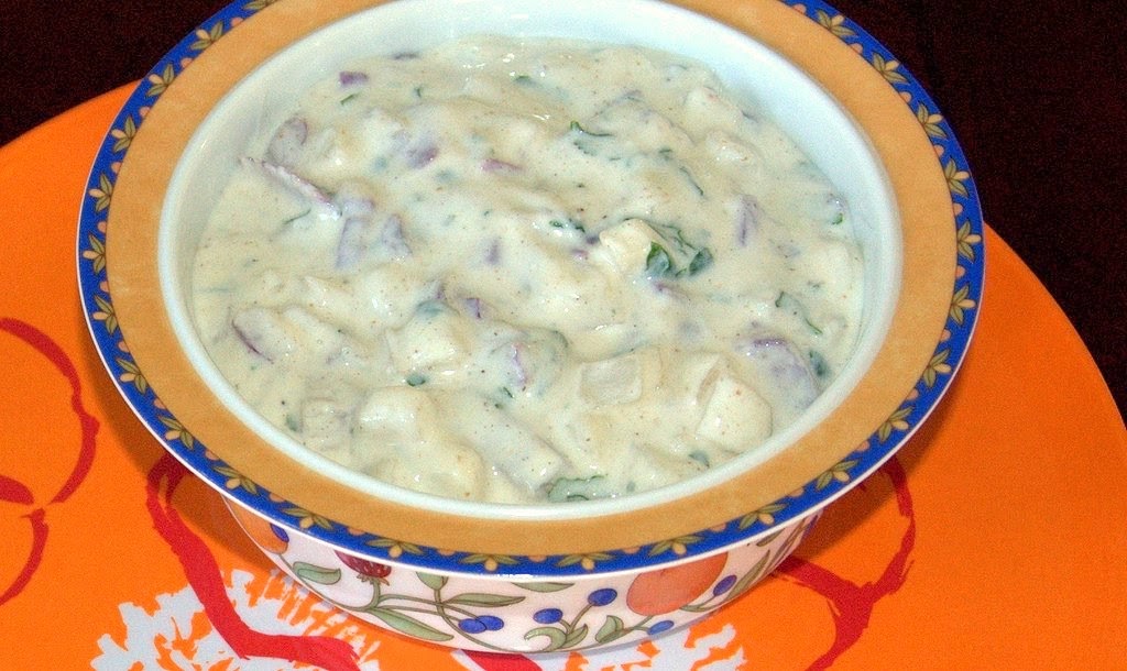 Big Sri's Food Radish Yogurt Salad (Serves 4)