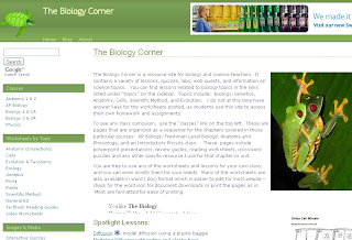 The Biology Corner is a