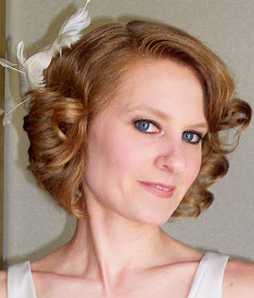 1930s hairstyles. 1930s Wedding Hairstyle in