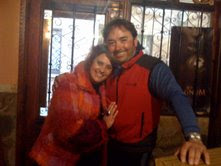 Con Itzi en Grañon