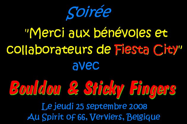 Bouldou & Sticky Fingers