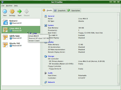 11. Your new Virtual Machine
