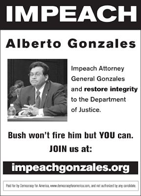Democracy for America newspaper ad.