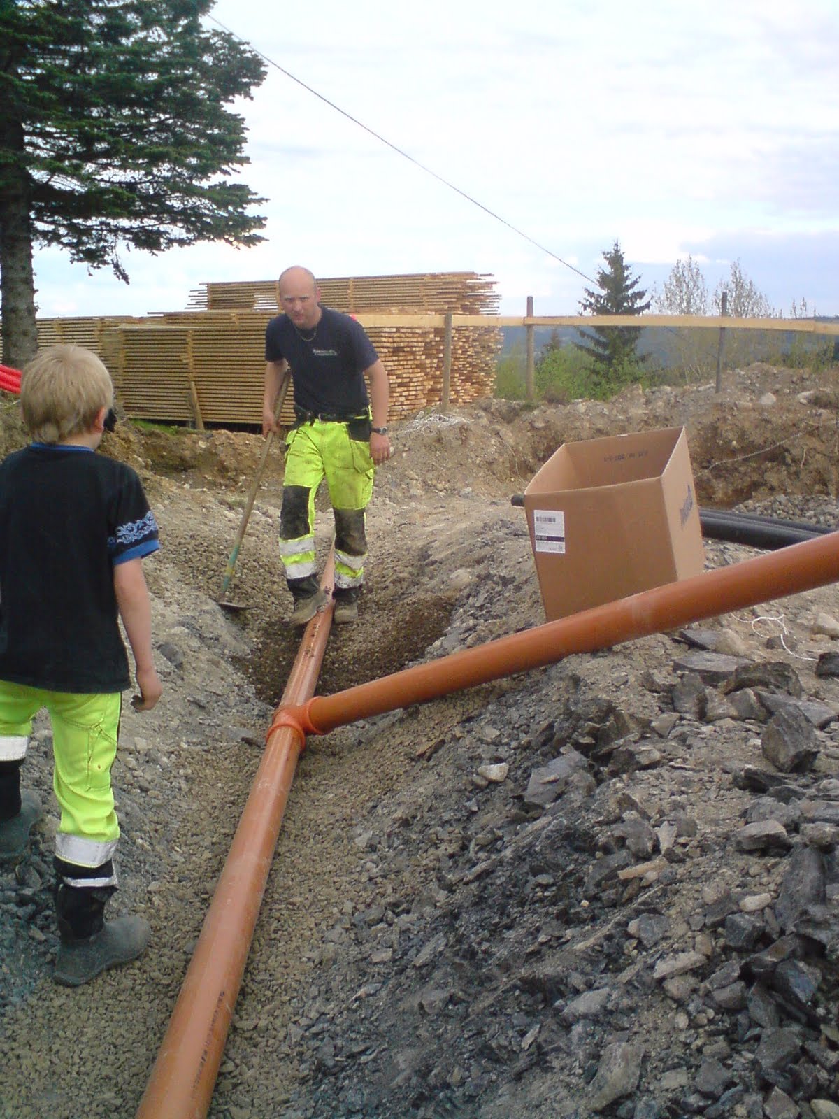 Bratlistuen Legging av kabler og Bratlistuen Legging av kabler og