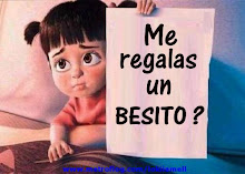 me regalas un besito?