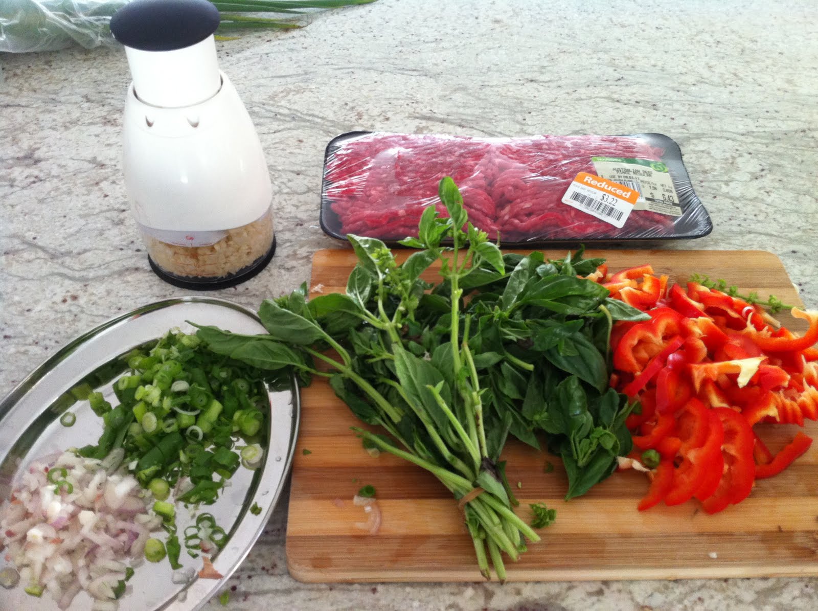 Thai Basil Mince Beef