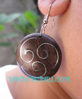 jewellery exporter wooden earrings