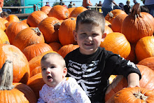 At the pumpkin patch!