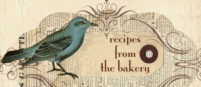 ... recipes from the Bakery!