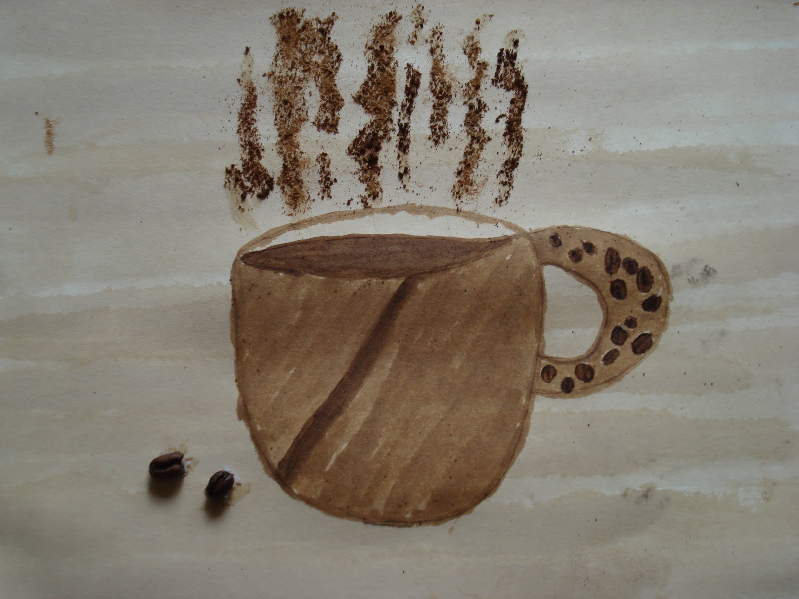 Coffee Ideas! Painting with coffee