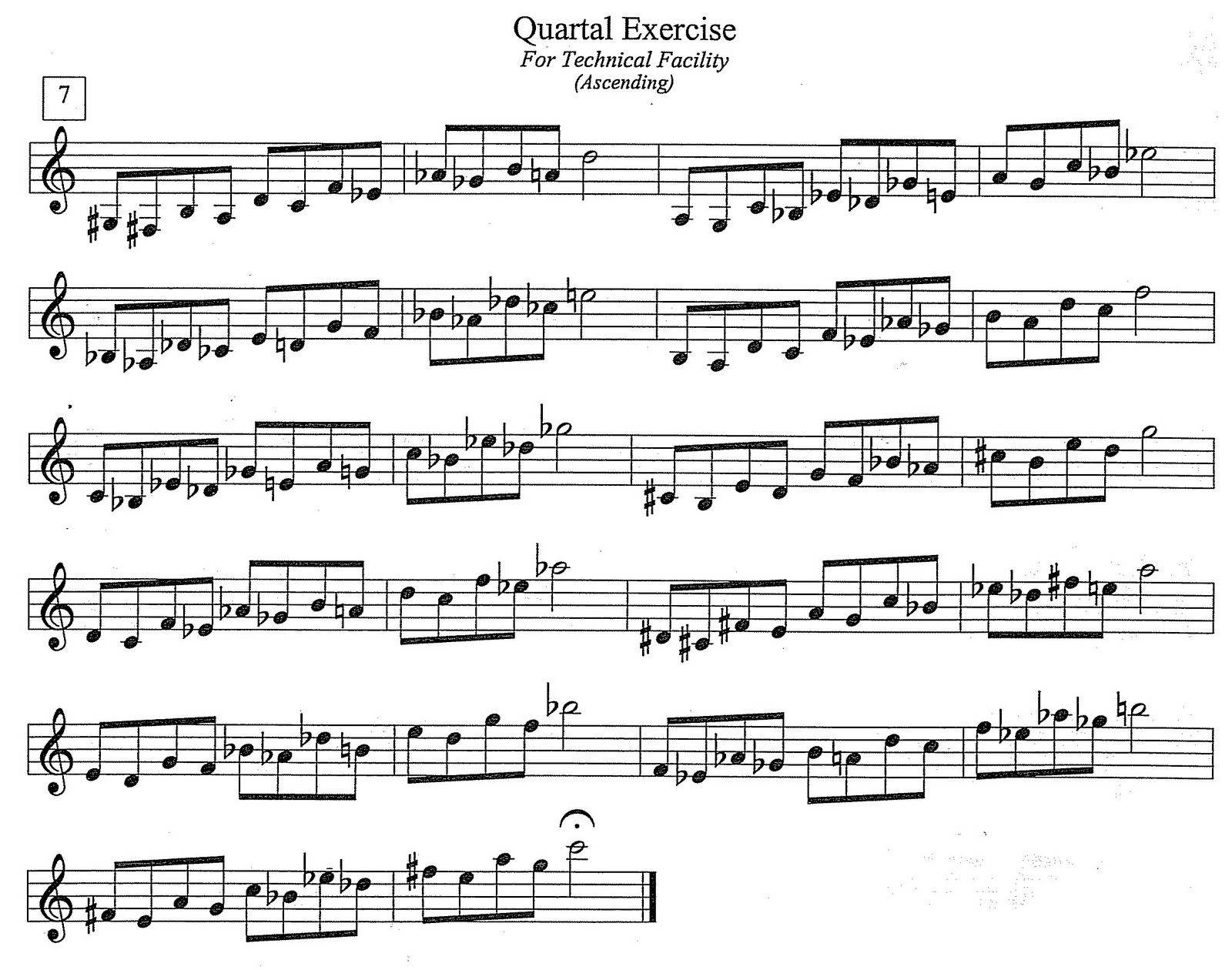 Trumpet Exercises