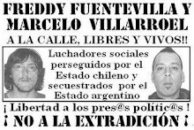 No a la extradicion  de freddy y marcelo!