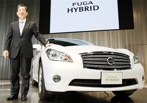 Nissan Fuga/Infiniti M Hybrid car
