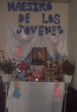 Altar a Don Bosco en el Establecimiento.