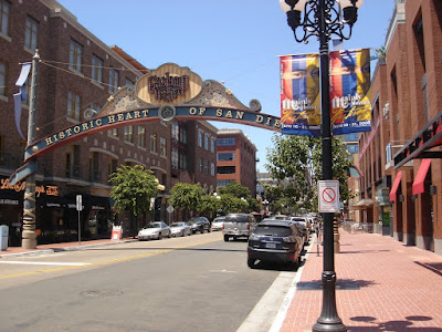 San Diego Gas Lamp Quarter historic buildings