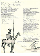 Don Quijote (illustration by Megan Munguia)