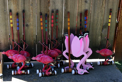 Flamingo+Croquet+Mallets