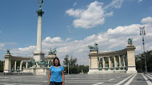 En la Plaza de los Héroes - Budapets