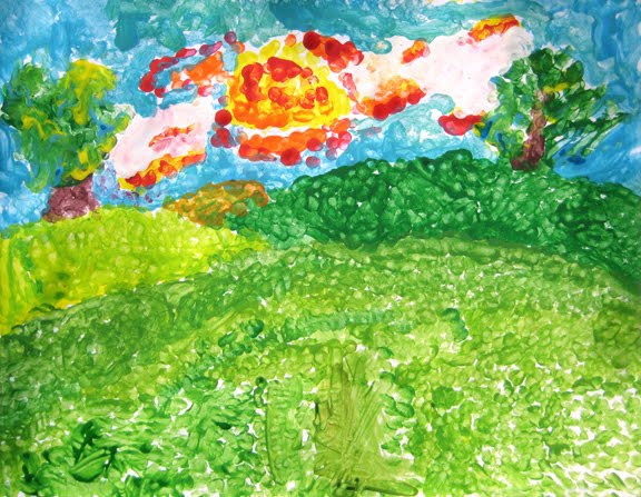 My Adventures In Positive Space: Seurat Landscapes