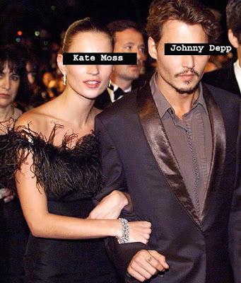 Kate Moss and Johnny Depp's fiery relationship. The starlet posed in bed