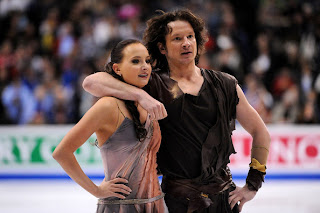 Domnina and Shabalin have been sidelined by injury thus far this season. Will the be in Olympic shape when Vancouver rolls around? Photo © Harry How