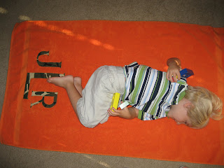 The Silhouette Girl: Kindergarten Brain Break/ Preschool Nap Mat
