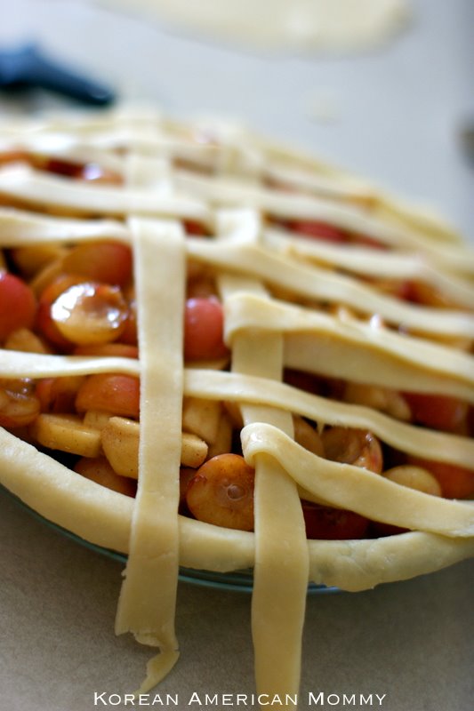 Rainier cherry pie recipe