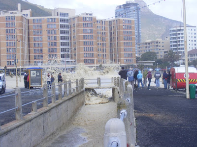 pictures of the 2008 storm that hit cape town south africa