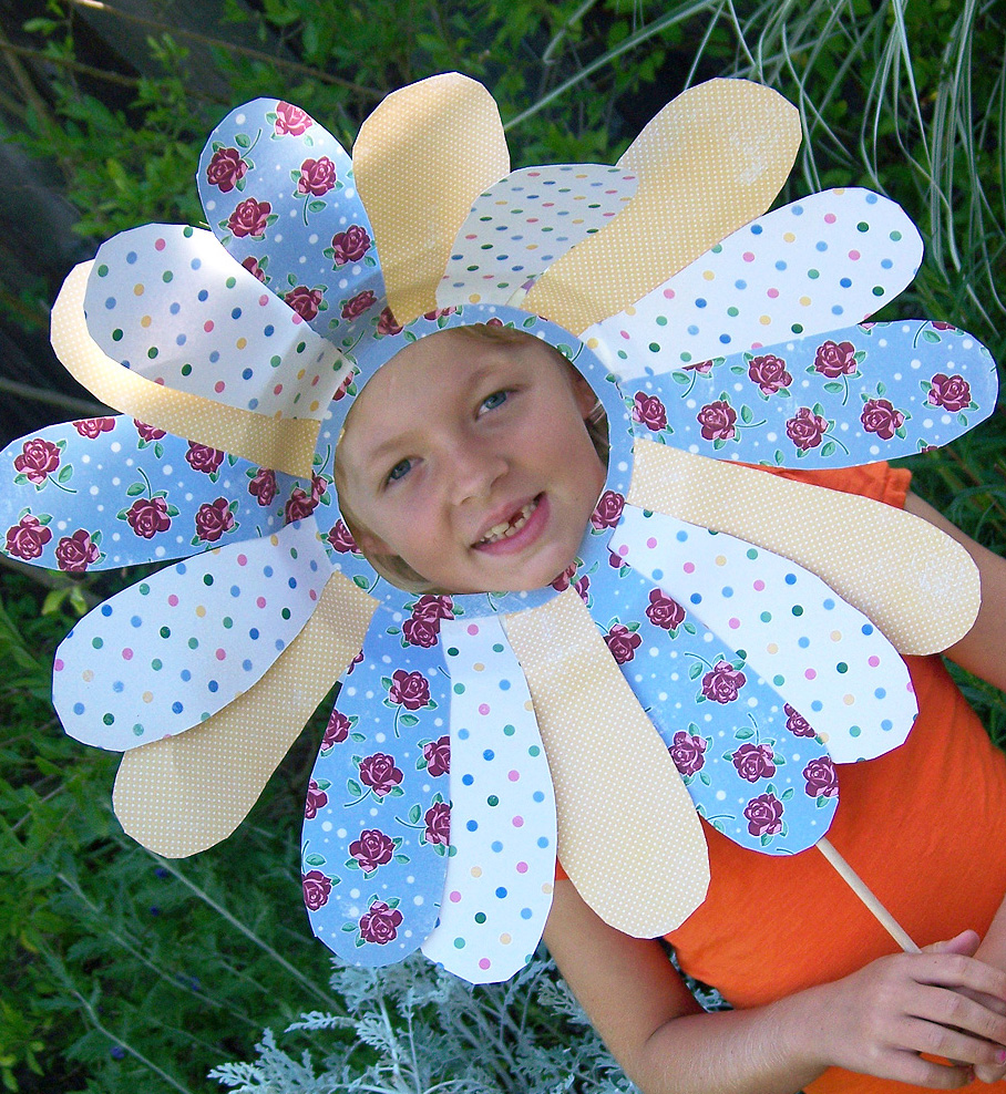 bnute productions Flower or Garden Party Arts and Crafts Activity