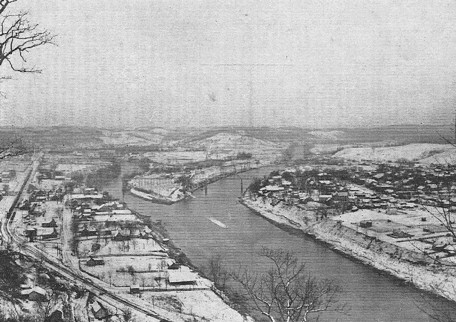 Vanishing Eastern Kentucky View of portions of Louisa, Lawrence County