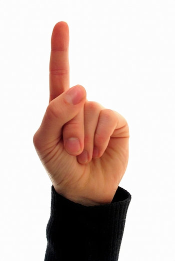 [one+finger]