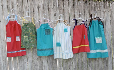 Stitched Together Little Dresses For Africa Pillowcase Dress Party