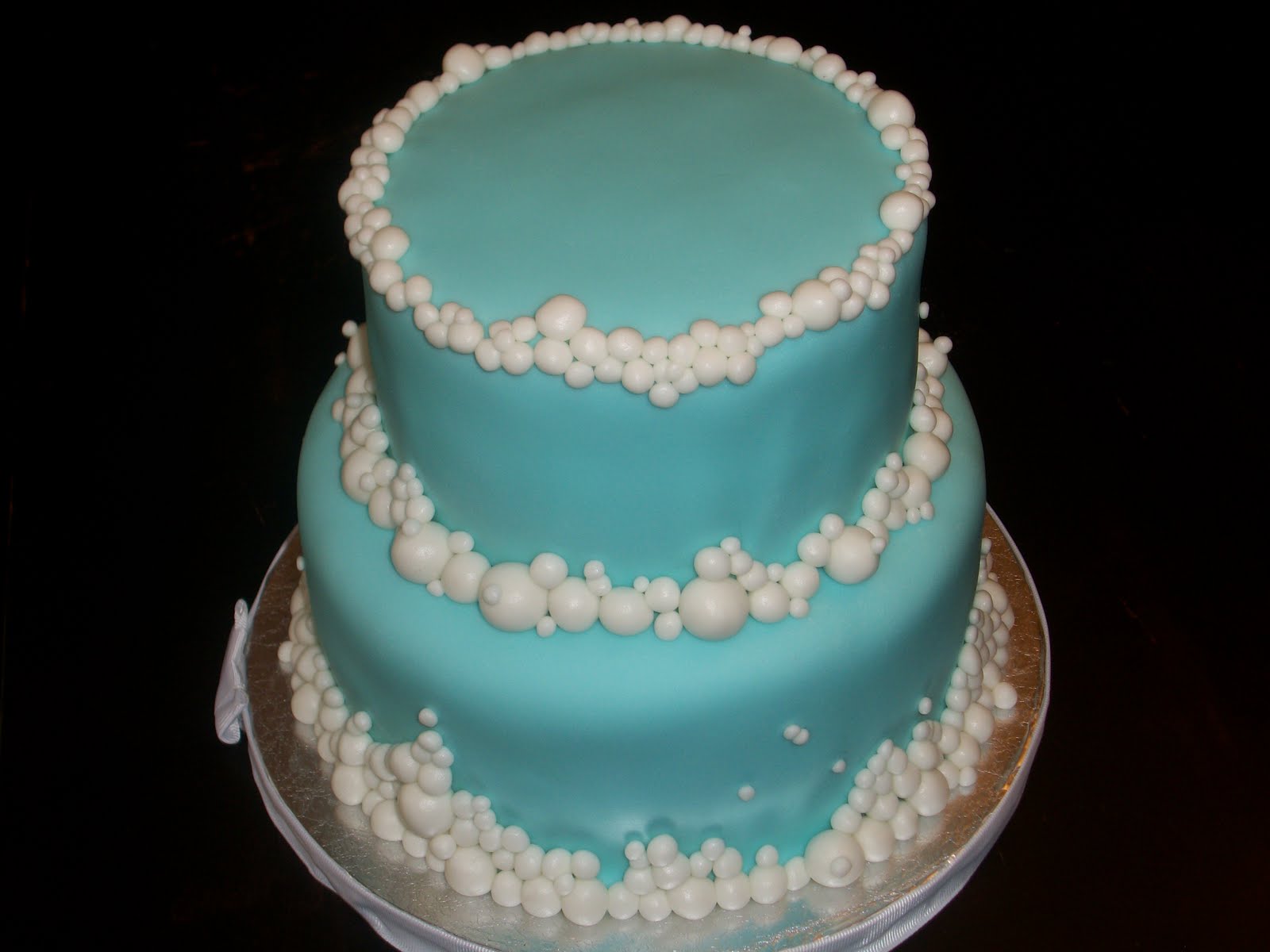 Sweet Pea Cake Company Bubble Wedding Cake