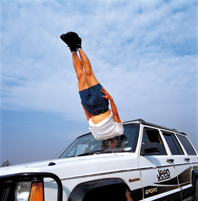 Li Wei photo, man straight in the window of a car