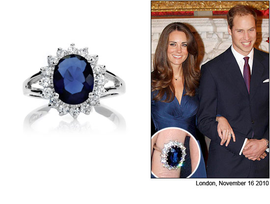 william and kate engagement ring. Prince William and Kate