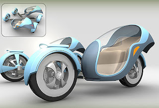 Peugeot OXO concept car futuristic for future