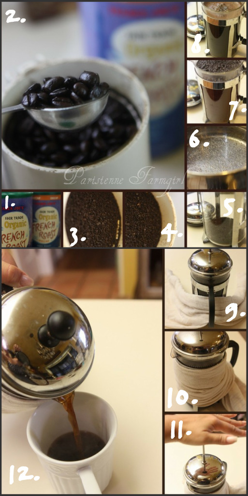 French Press Instructions