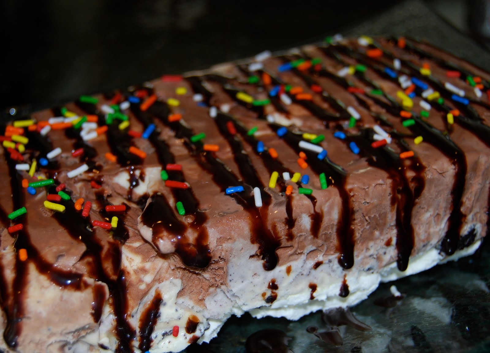 Leftover Ice Cream Treat!