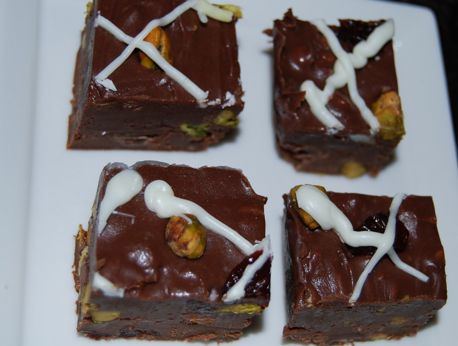 Monster Mama Cherry Pistachio Fudge