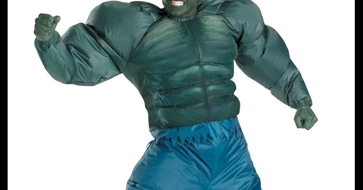 JIMSMASH ! ! ! THE INCREDIBLE INFLATABLE HULK (COSTUME)