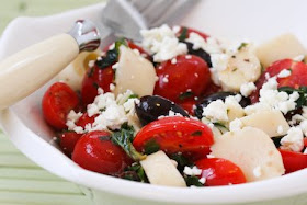 Salad with Tomatoes, Hearts of Palm, Olives, and Feta Hearts of Palm Salad
